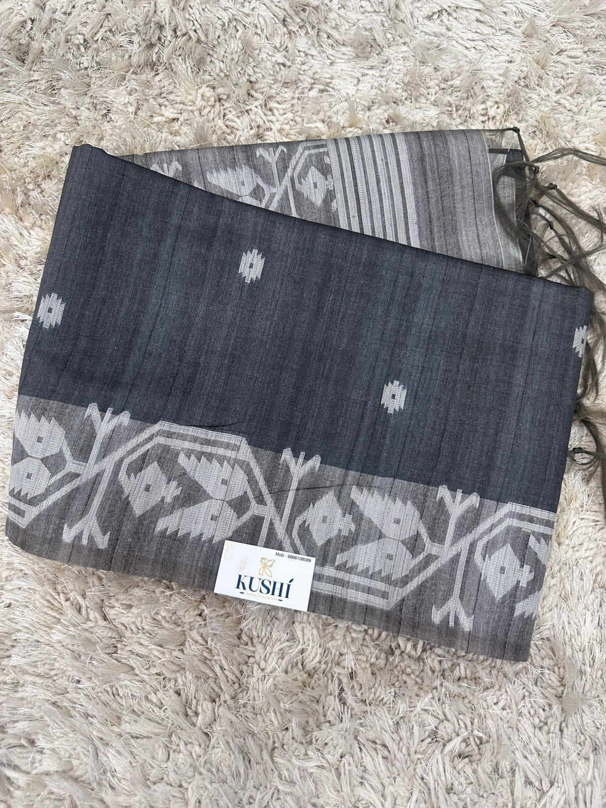 Jamdani Tussure Fancy Saree