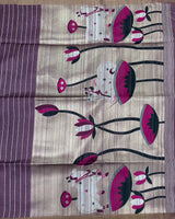 Fancy tussure weaving saree