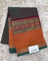 Kanchi Cotton Sarees with Heavy Pallu
