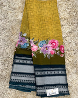 Mangalgiri digital print sarees
