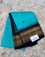 Gadwal Pattu Traditional Kanchi Border Sarees