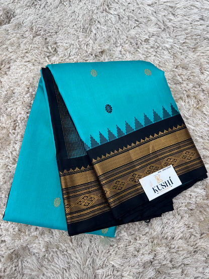 Gadwal Pattu Traditional Kanchi Border Sarees