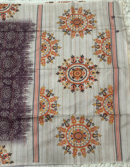 Fancy tussure weaving sarees