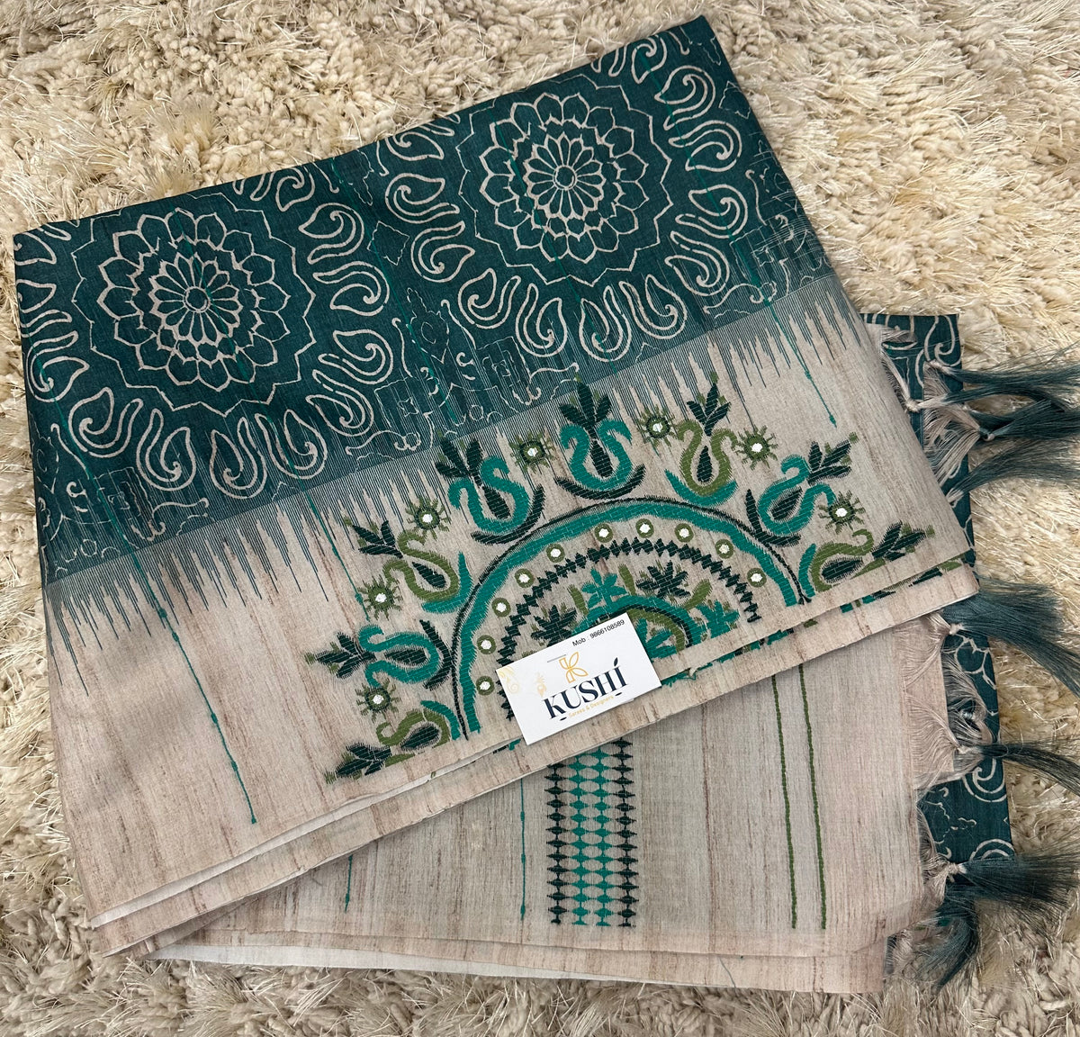 Fancy tussure weaving sarees