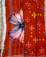 Mangalgiri digital print sarees
