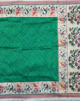 Semi Tussure Bandini Print Fancy Saree