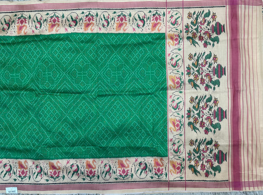 Semi Tussure Bandini Print Fancy Saree