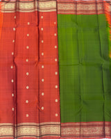 Green Kanjivaram Pattu Saree