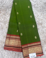 Green Kanjivaram Pattu Saree