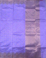 Lavender Chanderi pattu saree