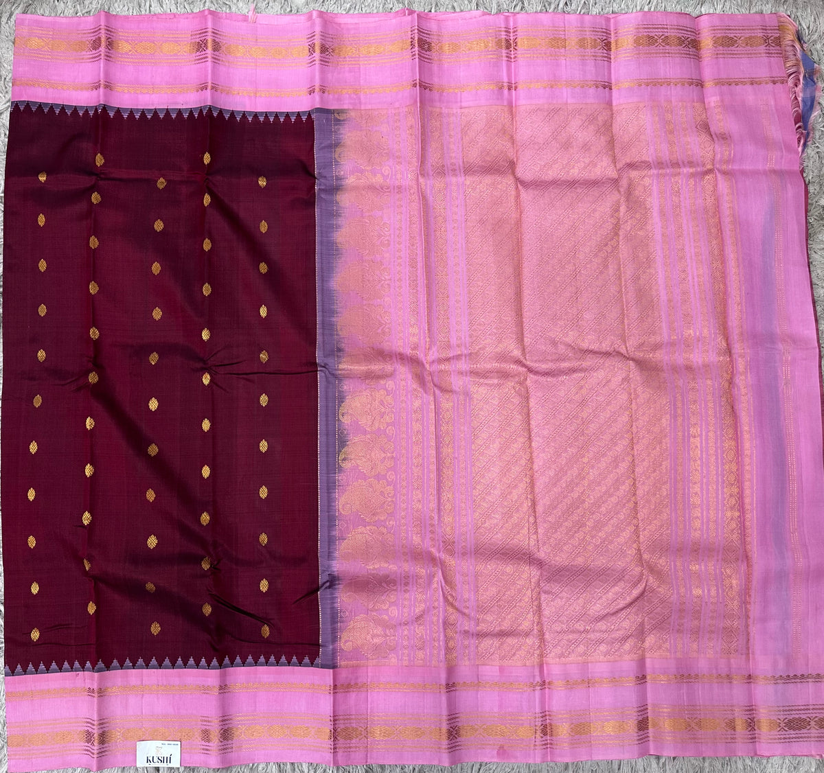 Gadwal Pattu Traditional Kanchi Border Sarees