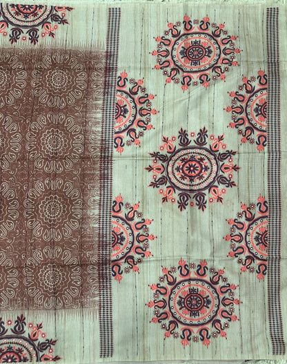 Fancy tussure weaving sarees