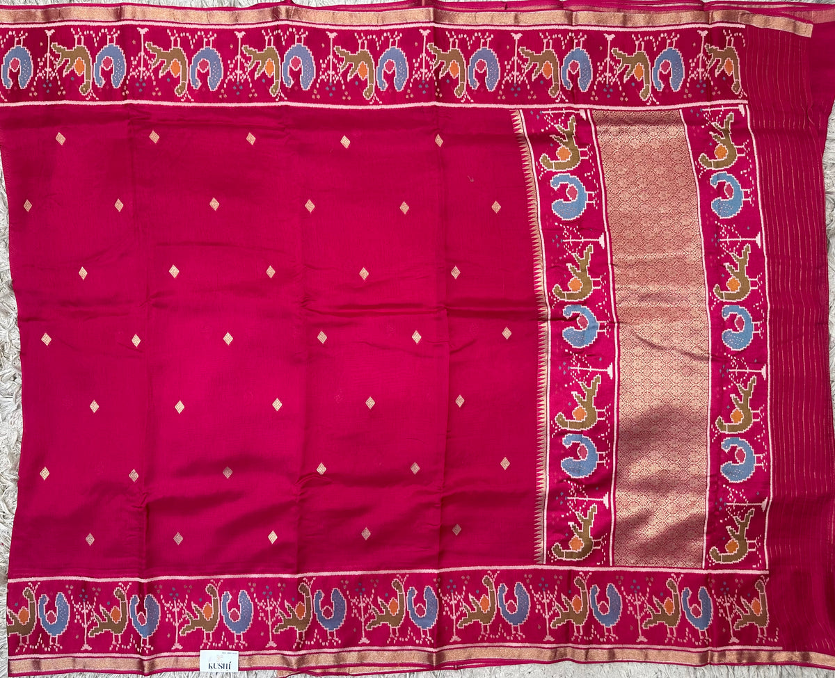 Munga Tussure Fancy Saree