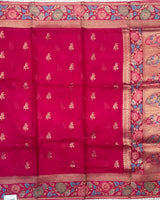 Manipuri silk Kota with banarase border saree