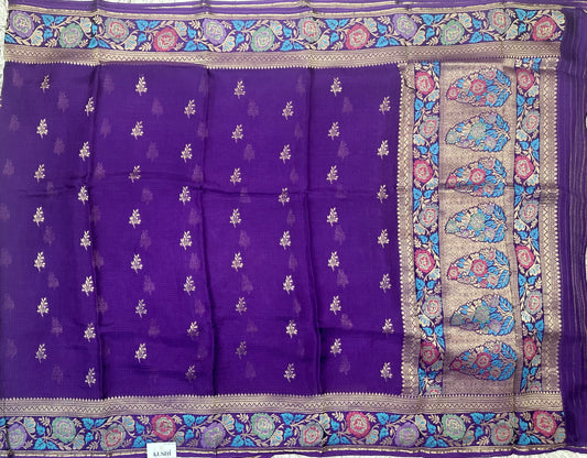 Manipuri silk Kota with banarase border saree