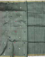 Fancy tussure weaving saree