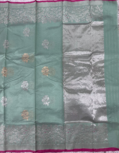 Chanderi Tissue Pattu Saree
