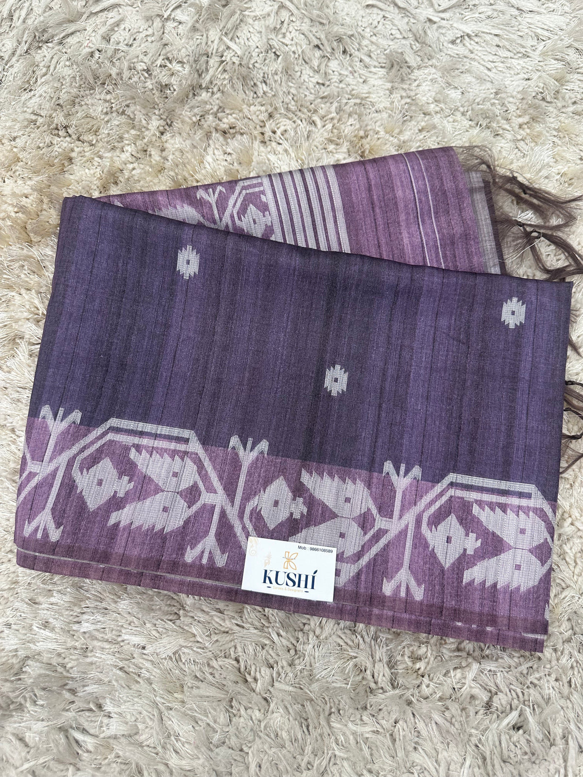 Jamdani Tussure Fancy Saree