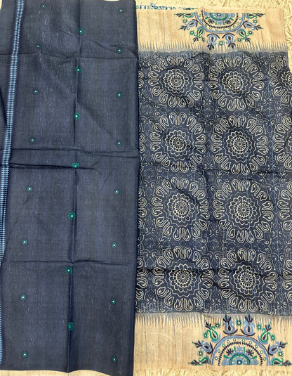 Fancy tussure weaving sarees