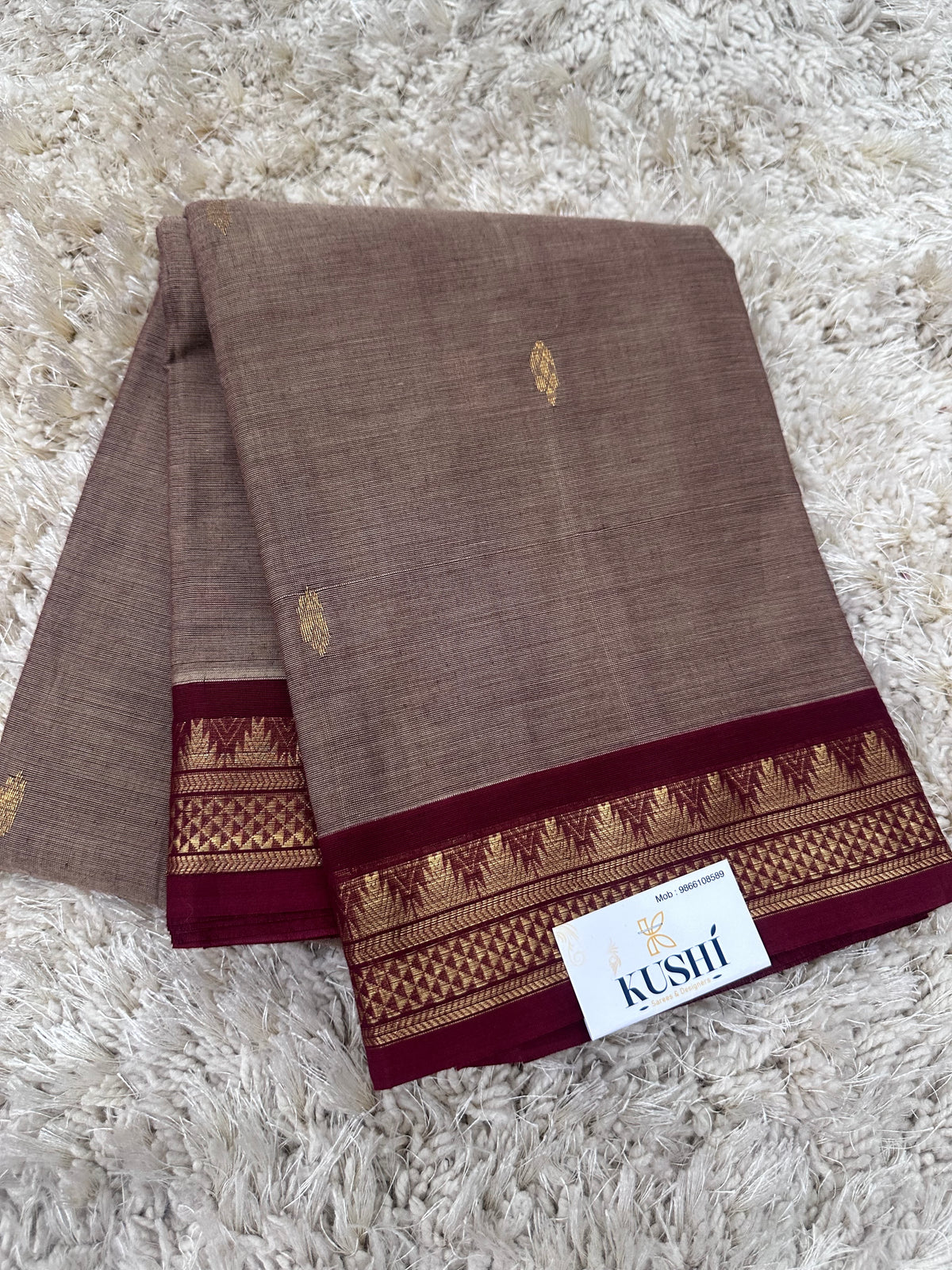 Kanchi Cotton Sarees with Heavy Pallu