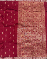 Semi silk with small border sarees