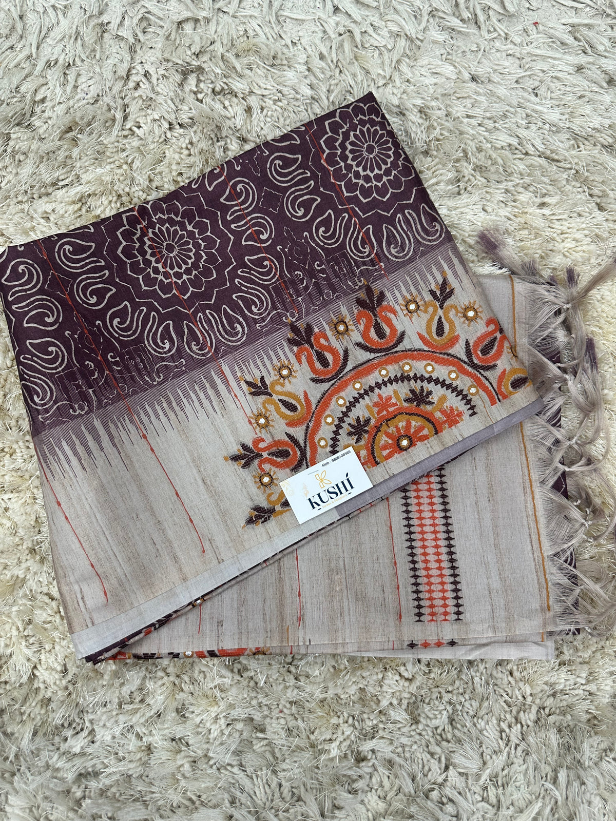 Fancy tussure weaving sarees