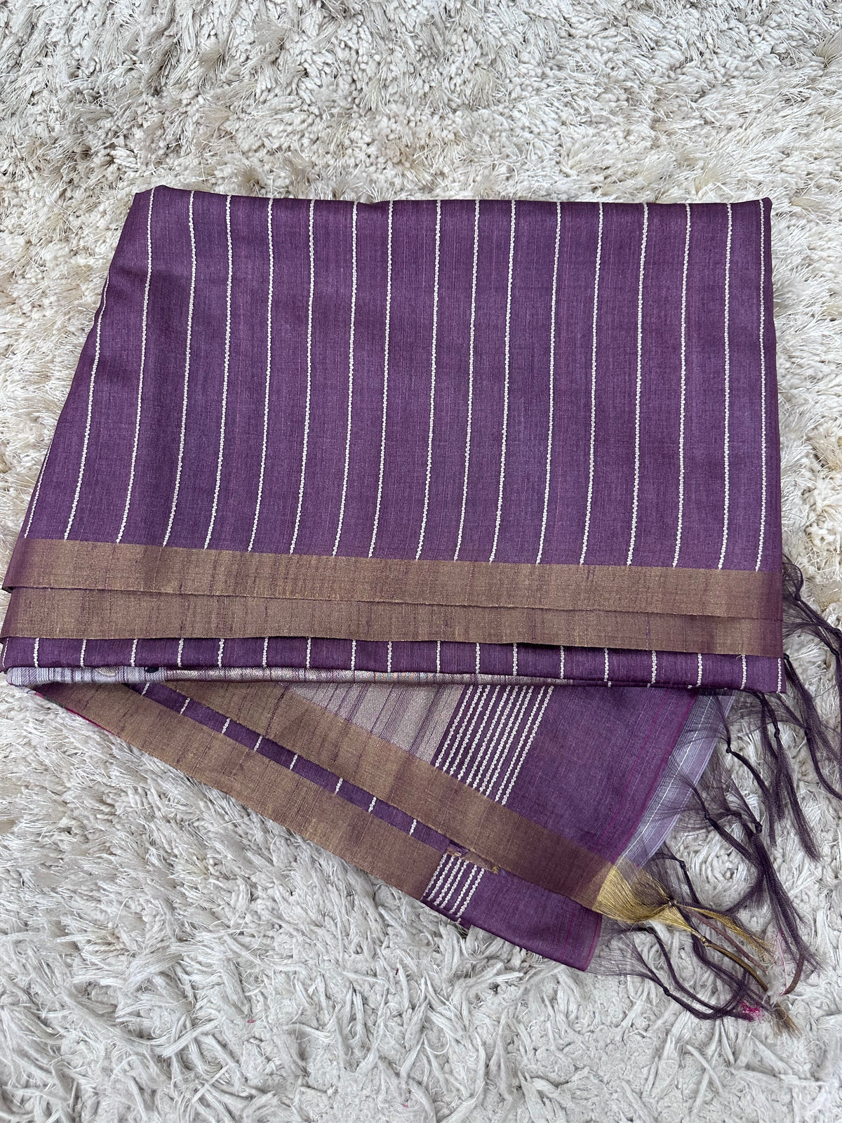 Fancy tussure weaving saree
