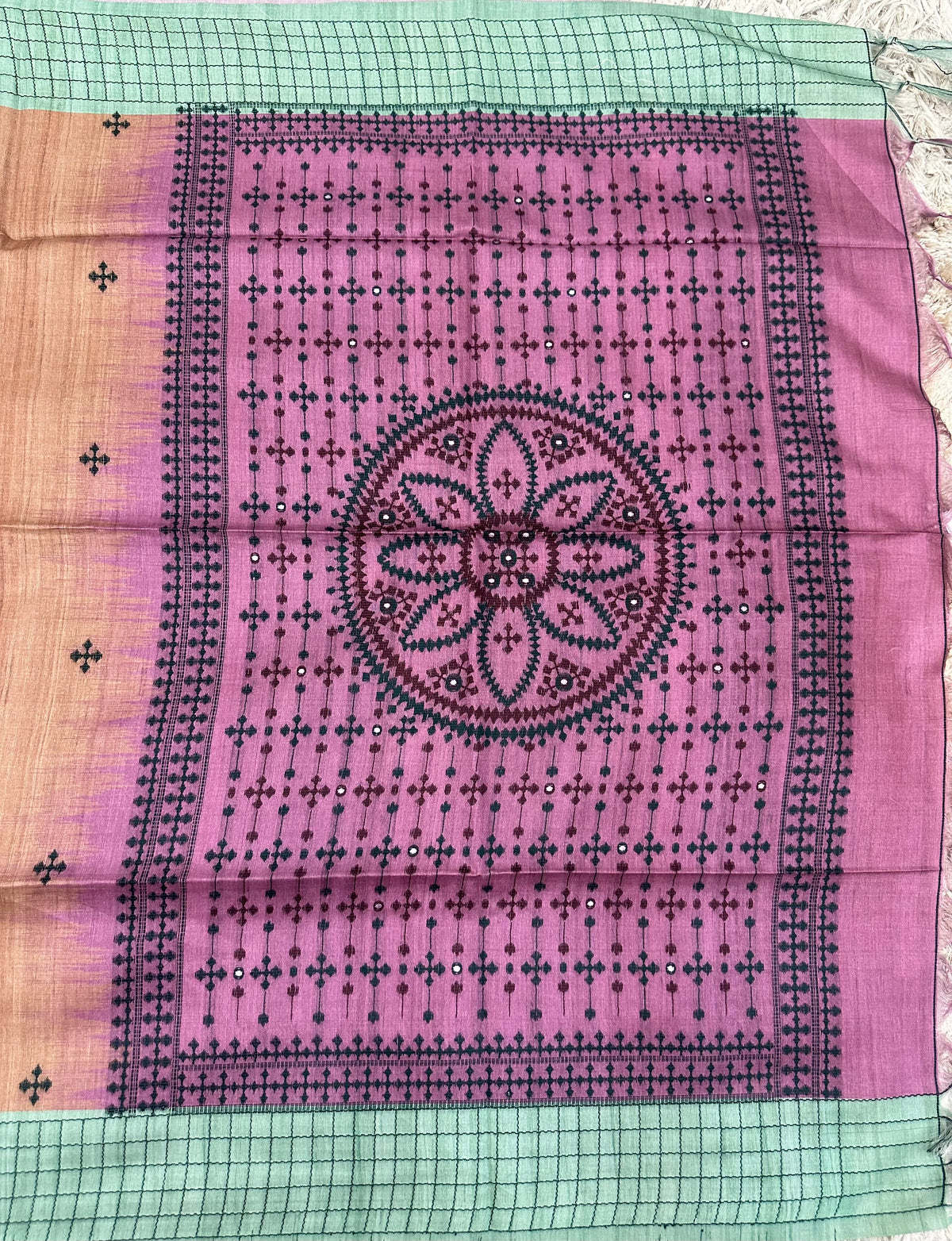 Fancy tussure weaving sarees