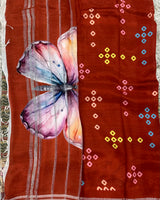 Mangalgiri digital print sarees