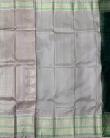 Gadwal Pattu with Big Kanchi Border Saree