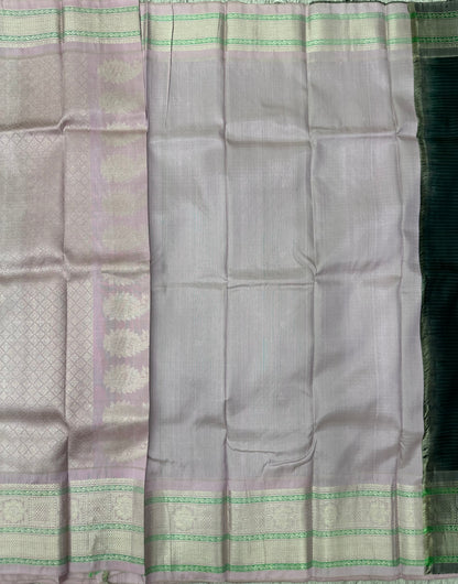 Gadwal Pattu with Big Kanchi Border Saree