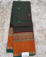 Kanchi Cotton Sarees with Heavy Pallu