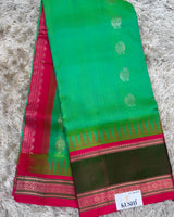 Venkatagiri Pattu Saree with Gap Border