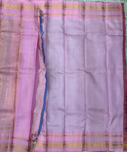 Gadwal Pattu Traditional Kanchi Border Sarees