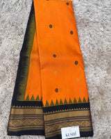 Gadwal Pattu Traditional Kanchi Border Sarees