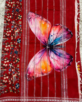 Mangalgiri digital print sarees