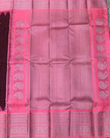 Gadwal Pattu with Big Kanchi Border Saree