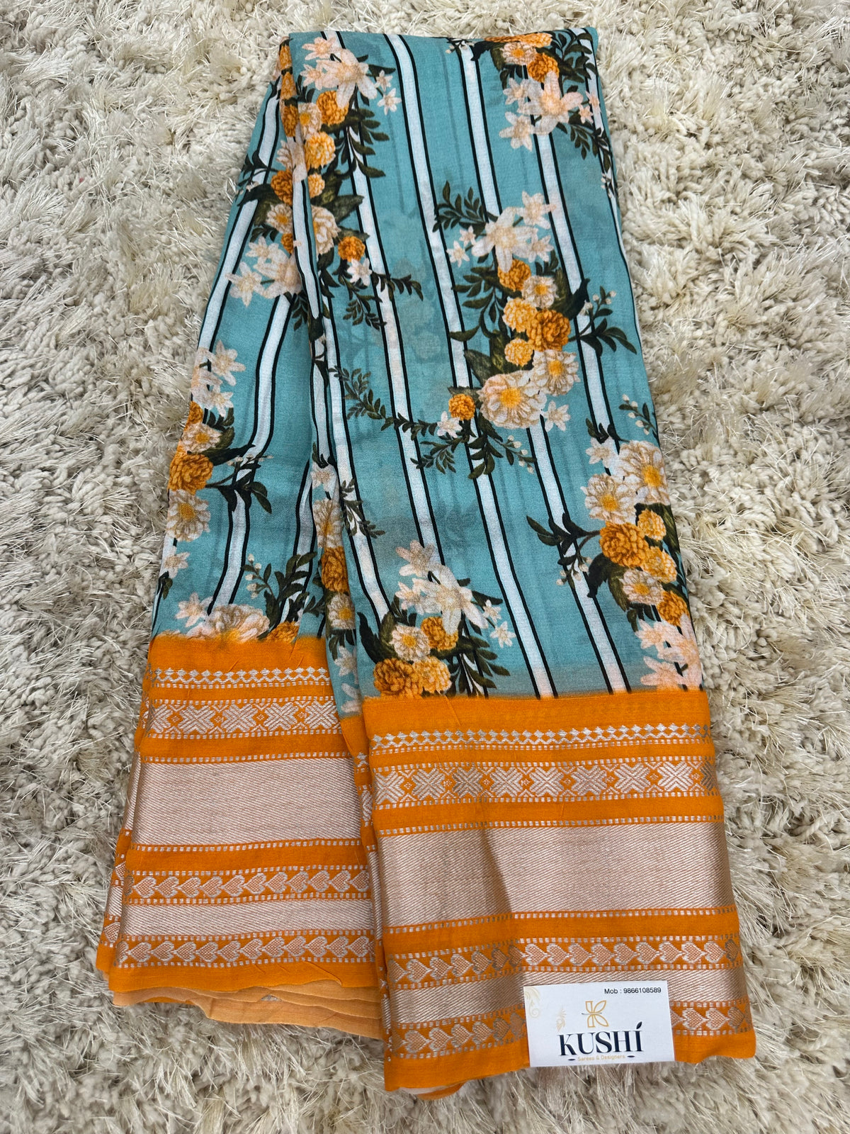 Mangalgiri digital print sarees