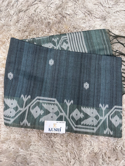 Jamdani Tussure Fancy Saree
