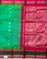 Venkatagiri Pattu Saree with Gap Border