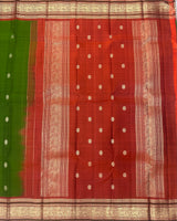 Green Kanjivaram Pattu Saree