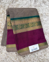 Kanchi Cotton Sarees with Heavy Pallu