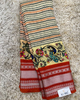 Mangalgiri digital print sarees