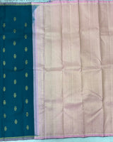 Kanchi Pattu Border Less Sarees