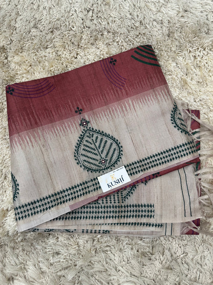 Fancy tussure weaving sarees