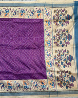 Semi Tussure Bandini Print Fancy Saree