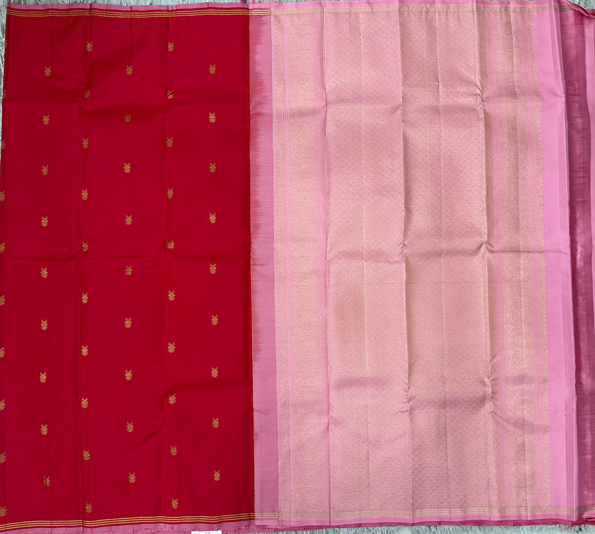 Kanchi Pattu Border Less Sarees