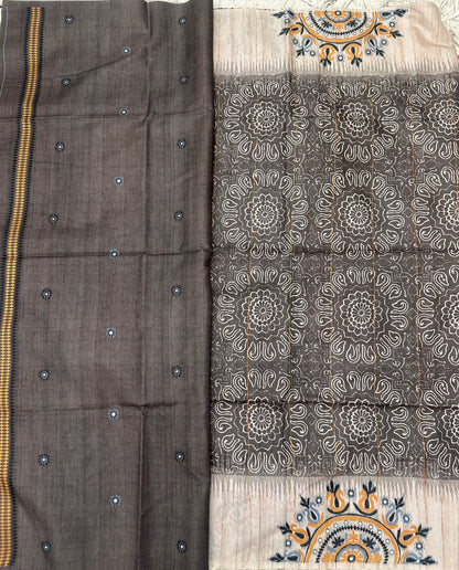 Fancy tussure weaving sarees